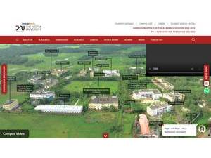 The Neotia University's Website Screenshot