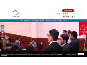 Dunya University of Afghanistan's Website Screenshot