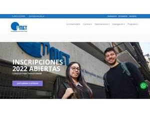 Universidad Metropolitana para la Educación y el Trabajo's Website Screenshot