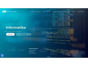 Banja Luka College's Website Screenshot