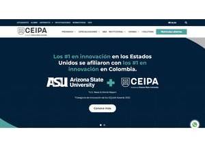 Fundacion Universitaria Ceipa's Website Screenshot