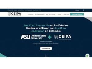 Fundacion Universitaria CEIPA's Website Screenshot