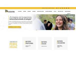 Corporacion Colegiatura Colombiana's Website Screenshot