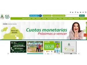 University Foundation Comfenalco Santander's Website Screenshot