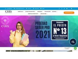Corporación Universitaria Empresarial de Salamanca's Website Screenshot