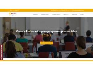 Corporacion Universitaria Iberoamericana's Website Screenshot