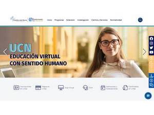 Fundacion Universitaria Catolica del Norte's Website Screenshot