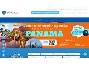 Fundacion Universitaria Cafam's Website Screenshot