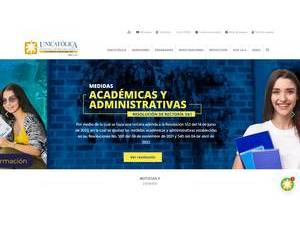 Lumen Gentium Catholic University Foundation's Website Screenshot