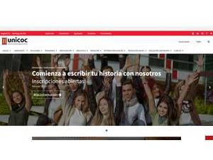 Institucion Universitaria Colegios de Colombia's Website Screenshot