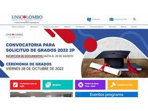 Fundacion Universitaria Colombo Internacional's Website Screenshot