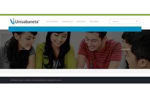 Corporacion Universitaria de Sabaneta's Website Screenshot