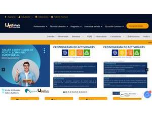 University Institution of Colombia - University of Colombia's Website Screenshot