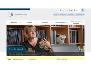 Universität Potsdam's Website Screenshot