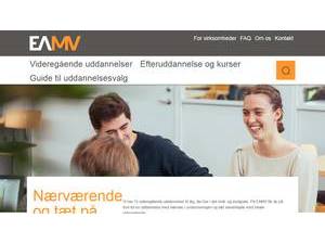 Erhvervsakademi Midtvest's Website Screenshot