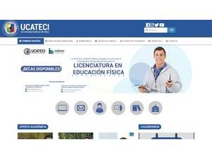 Universidad Católica del Cibao's Website Screenshot