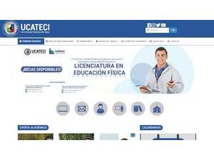 Catholic University of Cibao's Website Screenshot