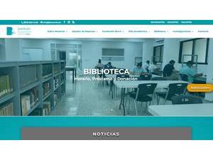 Instituto Superior Pedro Francisco Bonó's Website Screenshot