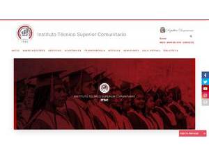 Instituto Técnico Superior Comunitario's Website Screenshot