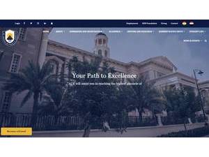 الجامعة الأمريكية في دهوك's Website Screenshot