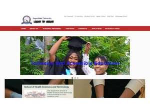 Supershine University's Website Screenshot