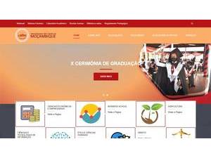 St. Thomas University of Mozambique's Website Screenshot