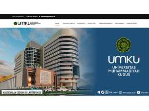 Universitas Muhammadiyah Kudus's Website Screenshot