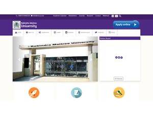 Rabindra Maitree University's Website Screenshot