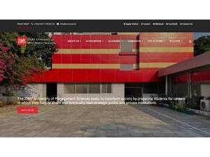 ZNRF University of Management Sciences's Website Screenshot
