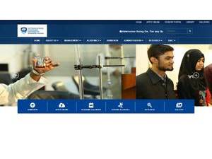 International Standard University's Website Screenshot