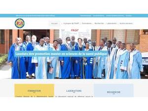 Institut National de Santé Publique's Website Screenshot