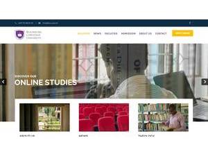 Bujumbura Christian University's Website Screenshot