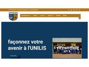 Université de Lisala's Website Screenshot