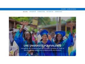 Official University of Mbujimayi's Website Screenshot