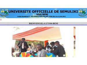 Official University of Semuliki's Website Screenshot