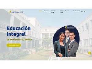 Methodist University of Costa Rica's Website Screenshot