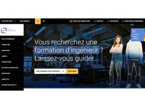 CESI École d'Ingénieurs's Website Screenshot