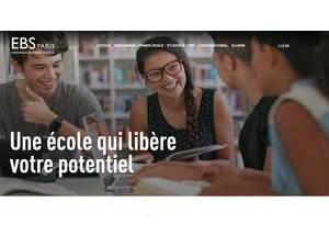 École Européenne de Management's Website Screenshot