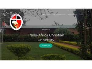 Trans-Africa Christian University's Website Screenshot
