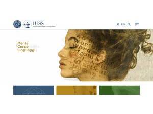 Istituto Universitario di Studi Superiori's Website Screenshot