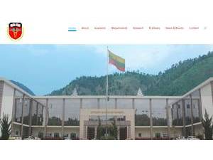 University of Medicine, Taunggyi's Website Screenshot
