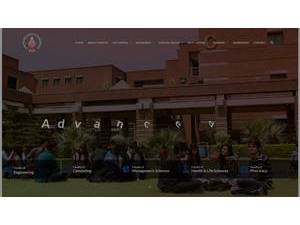 جامعہ دارالحکومت سائنس و ٹیکنالوجی‎'s Website Screenshot