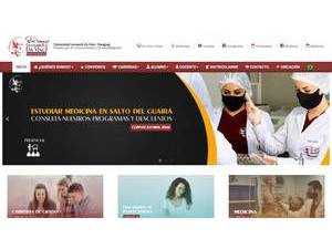 Leonardo Da Vinci University's Website Screenshot