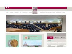 Pontificia Università Urbaniana's Website Screenshot