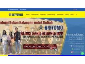 Universitas Dr. Soetomo's Website Screenshot