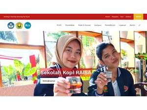 University of Jember's Website Screenshot