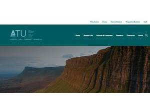 Atlantic Technological University's Website Screenshot