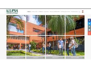 Private University of Santa Cruz de la Sierra's Website Screenshot