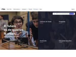 Buenos Aires Institute of Technology's Website Screenshot