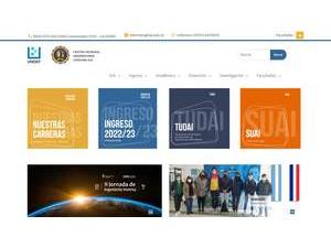 Instituto Universitario Aeronáutico's Website Screenshot
